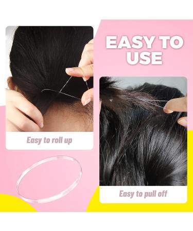 1000 Pcs Small Clear Hair Elastics - Soft Mini Elastic Hair Ties - 2mm Width, 20mm Length - Ideal for Girl, Women, Baby, Toddler, Pets - Braids, Ponytail - 1000Pcs Clear Hair Elastics - Buy Online on GoSupps.com