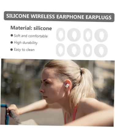 SUPVOX 8pcs Silicone Earbud Tips - Replacement Headphone Covers for Comfortable Listening | International Shipping Available - Buy Online on GoSupps.com