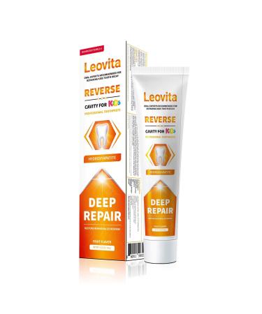 Cavity Reversing Kids Toothpaste Hydroxyapatite Toothpaste Toddler Cavity Filler for Teeth Cavity Repair Remineralizing Toothpaste Cure Tooth Decay Treatment Reverse Cavities Fluoride Free