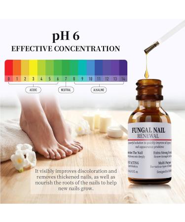 Extra Strength Toenail Fungus Treatment - Fast Acting Nail Repair Liquid for Discolored Nails with Nail File - Buy Online on GoSupps.com