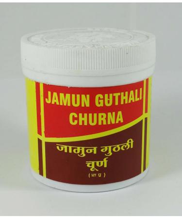 Vyas Pharmacy Jamun Guthali Churna Diabetes Safe Ayurvedic Medicine 100g - Buy Online on GoSupps.com