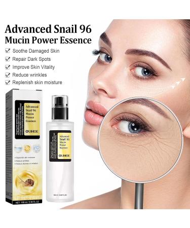 Greevener Korean Snail Collagen Cream Set - Lifting & Firming Moisturizer Snail Mucin Serum & Essence for Youthful Skin - Buy Online on GoSupps.com