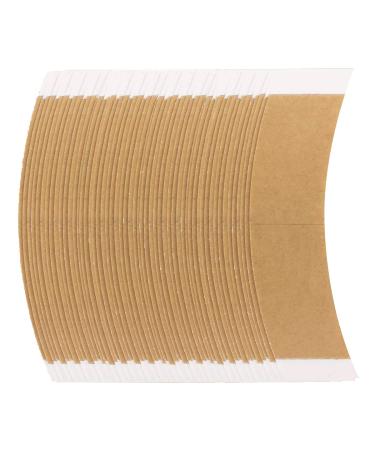 Lace Front Support Wigs Adhesive Tape C Curve Lace Front Human Wig Support Tape Strips Brown wig tape - brown brown