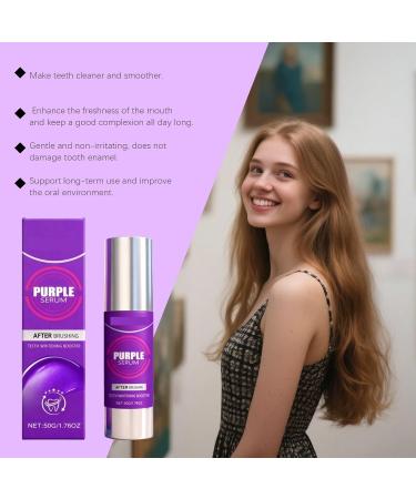 Purple Whitening Toothpaste Removes Plaque and Surface Stains Brightens Teeth Freshens Breath Protects Enamel for Daily Use(3pcs) - Buy Online on GoSupps.com