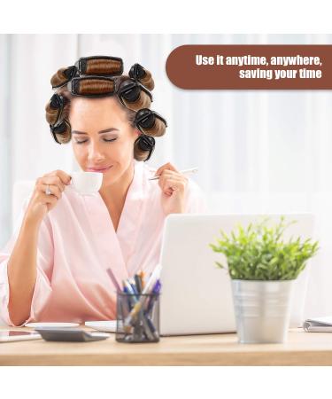 Satin Foam Sponge Hair Rollers 0.6 Inch - Pack of 60 | Soft & Flexible Hair Curlers for Styling & Perm | Black Wave Curlers - Buy Online on GoSupps.com