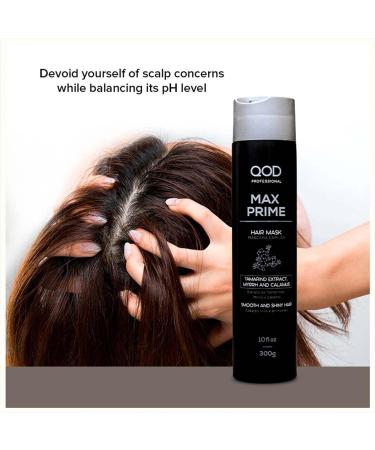 QoD Max Prime After Straightening Mask 300ml | Smooth Hair & Prolong Straight Effect | International Shipping Available - Buy Online on GoSupps.com