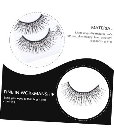 Beavorty 10 Pairs eyelashes natural eye lashes fluffy eyeslash long extension eyeslash halloween makeup supplies faux lashes christmas eye lashes fiber Glitter powder 3d slender - Buy Online on GoSupps.com