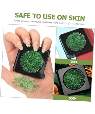 Beavorty 5pcs Glitter Eyeshadow Palette glitter eye shadow catrina green face glitter shine set Miss - Buy Online on GoSupps.com