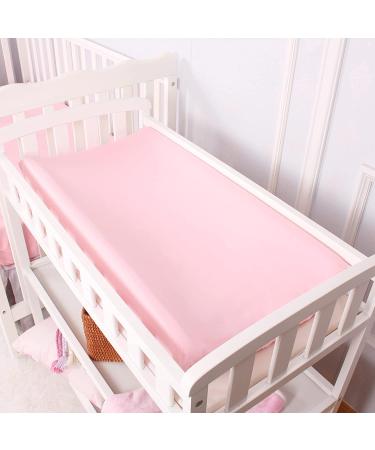 CaSaJa Diaper Changing Pad Cover for Baby Girls Set of 3  Snug Fit 4-Sided Contoured Changing Table Pad 16x31 16x32  Fitted Change Pad Sheet Gray Purple Pink  100% Silky Soft Breathable Microfiber Light Grey & Light Purple & Pink Pack of 3 - Buy Online on GoSupps.com