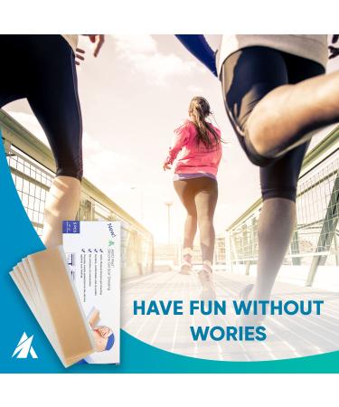 AWD Silicone Scar Sheets - Extra Thick 0.5mm for Surgical Scars, C-Section, Keloids - 5 Pcs 1.6 x 6 - Clear - Buy Online on GoSupps.com