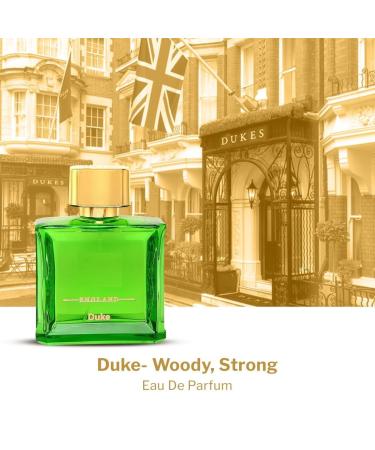 HU Premium Duke Woody Spicy Strong Spray | Perfume for Men | Cinnamon Lemongrass Notes with lift of Sandalwood | 100 ML | Long Lasting Eau De Parfum - Buy Online on GoSupps.com