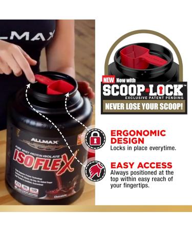 ALLMAX ISOFLEX Whey Protein Powder - 27g Protein Isolate in Vanilla Flavor - 5lb - International Shipping Available - Buy Online on GoSupps.com