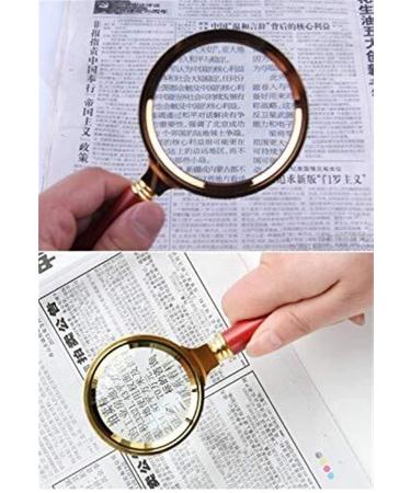 Magnifiers Jewelry Magnifying Glass Old Man Reading Handheld Magnifier 6X Optical Hd Lens Professional Electronic Phone Repair Microscope Optical Lenses Protect Vision Without Hurting Eyes Lofty - Buy Online on GoSupps.com