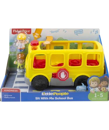 Fisher-Price Little People Sit with Me School Bus - Fun Interactive Toy for Kids | Shop Now & Enjoy International Shipping! - Buy Online on GoSupps.com