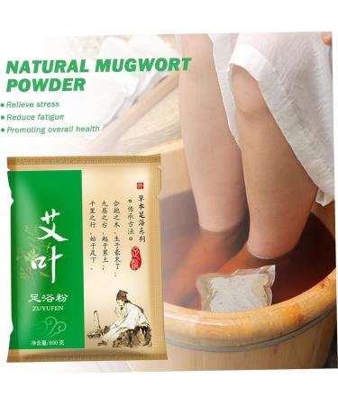 Mugwort Herb Foot Soak 100 Bags Herbal Detox Foot Soak Chinese Herbal Foot Bath Spa Powder Lymphatic Drainage Athletes Ginger Foot Soak for Dry Cracked Feet - Buy Online on GoSupps.com