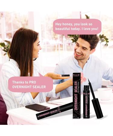 Lash Clusters Overnighter Sealer - DIY Extension for Long Lasting Wear | 5ml Black - Buy Online on GoSupps.com