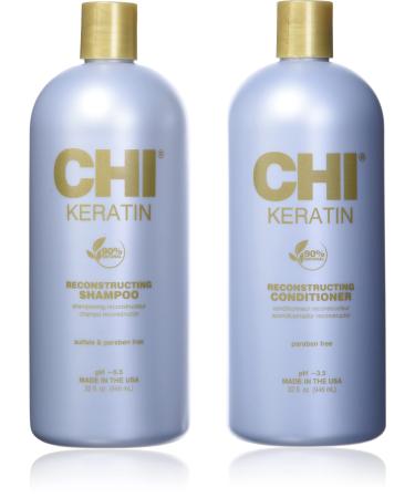 CHI Moisturize It Duo Keratin Shampoo & Conditioner  32oz