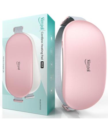 Slimpal Cleanture Chauffante Regle Douloreuse CineTure Lombaire Chauffante Grande Taille Menstrual Chauffante Coussin Chaufin Pour Regles Douloreuses Cadeau Pour Filles Et Femmes Rose P che Groß Peacher