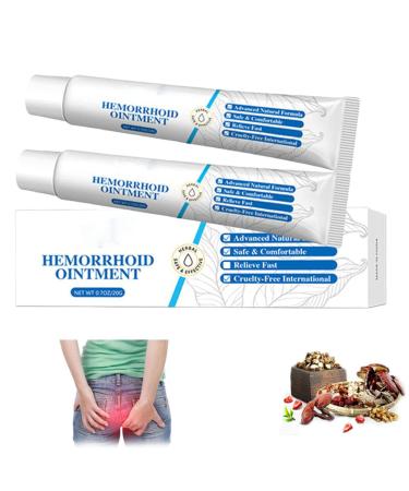 2pcs Healmusz Natural Herbal Hemorrhoids Ointment 20g Healmusz Hemorrhoid Ointment Organic Herbal Hemorrhoid Cream-Soothes Swelling Itching Pain (2PCS) - Buy Online on GoSupps.com