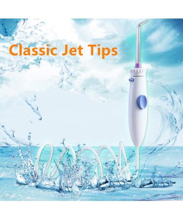 Waterpik Water Flosser Replacement Tips - High-Pressure Jet Tips - 4 Pack Orthodontic Flosser Refill Heads for Oral Irrigator - Compatible with Waterpik and Dental Flossers - Buy Online on GoSupps.com
