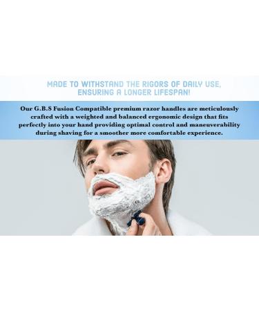 Shop G.B.S 5 Blade Razor - Classic Horn Handle | Perfect Christmas Gift & Stocking Stuffer for Men - Buy Online on GoSupps.com