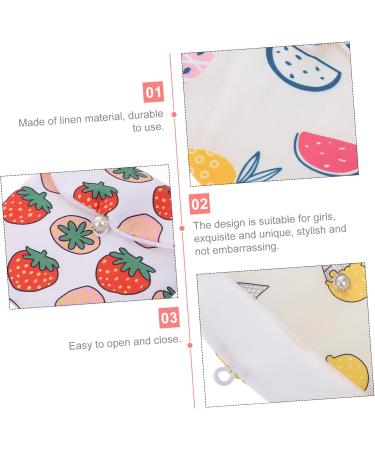 Shop Cabilock 4-Piece Aunt Towel Pocket Linen Organizer - Mini Cosmetic Storage & Cartoon Tampon Holder for Women | International Shipping Available - Buy Online on GoSupps.com