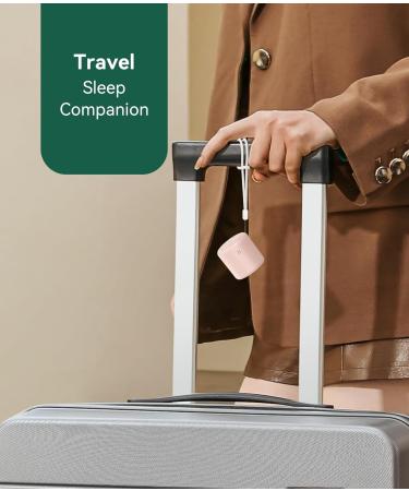 Restnature Travel White Noise Machine - 16 Soothing Sounds, Louder Speaker, Portable & Rechargeable - Pink - Buy Online on GoSupps.com