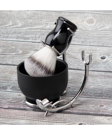 Grandslam 3-in-1 Shaving Brush and Bowl Kit for Men | Stainless Steel Bowl and Stand | Shaving Set - Buy Online on GoSupps.com