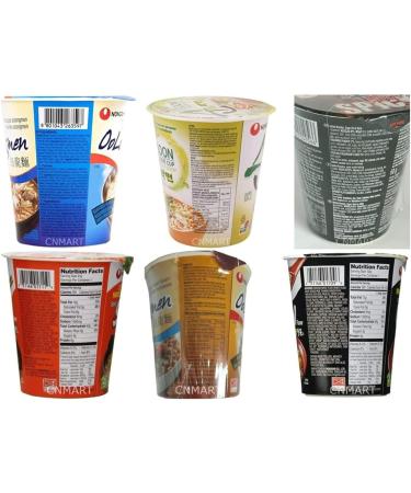 Nongshim Cup Shin Ramyun Assorted Instant Ramen Noodle (Pack of 24) Self Customised Flavours - Buy Online on GoSupps.com