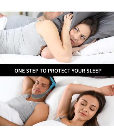 Adjustable Anti Snoring Chin Strap for Men and Women - Stop Snoring and Improve Sleep Quality with this Cpap User-Friendly Device - Buy Online on GoSupps.com