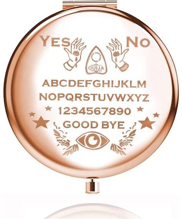 FEELMEM Ouija Mirror- Spirit Board Art Compact Makeup Mirror - Buy Online on GoSupps.com
