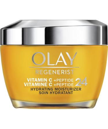 Olay Regenerist Vitamin C + Peptide 24 Face Moisturizer 50ml + Micro-Sculpting Cream Travel Size 15 mL - Buy Online on GoSupps.com