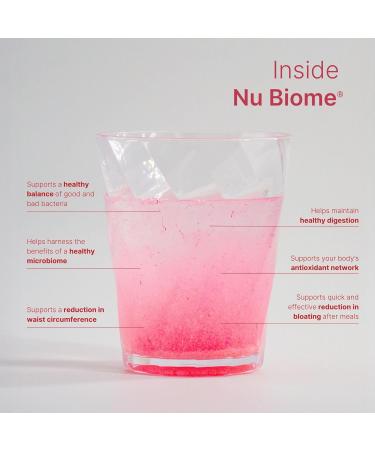 Nu Skin Pharmanex Nu Biome | Gut & Immune Health Supplement | Supports Digestive Balance & Energy | Prebiotic & Antioxidant Formula | 30 Packets | Watermelon Raspberry Lemon - Buy Online on GoSupps.com