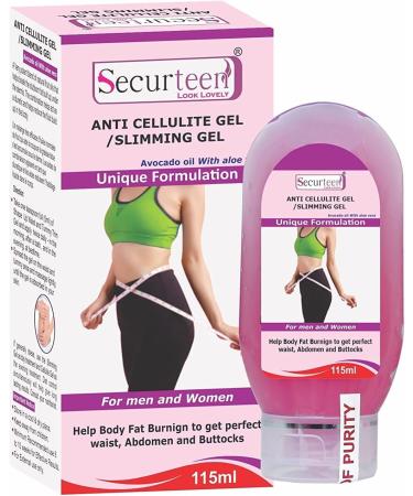 QURA QURA Slimming Gel for stomach hips thighs body anti-cellulite and skin firming 115 ml