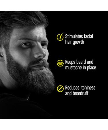 Beard Bolt XL - Men's Mustache & Beard Balm | Leave-in Conditioner with Jojoba & Argan Oil | Stimulates Growth & Adds Volume - Buy Online on GoSupps.com