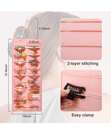 2pcs Large Claw Clip Organizer for Women and Girls - Hair Clip Storage Holder for Wall, Door, Closet - Buy Online on GoSupps.com