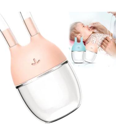 Nasal Aspirator for Baby Nose Sucker for Baby Booger Sucker for Baby Baby Nose Aspirator Baby Nose Cleaner Baby Nose Suction Baby Booger Remover Infant Mucus Suction Pink