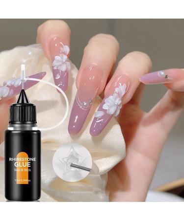 Generisch Rhinestone Nail Glue - 10ml - Manicure Accessory Kit - 3D Gel - Rhinestone Glue - For Salon Use - Beauty Design with Beads and Jewels for Decoration for Women and Girls - Buy Online on GoSupps.com
