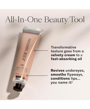 Josie Maran Whipped N' Ready to Glow Body Care Set - Includes Argan Intensive Creamy Oil, Face Cream & Body Butter - Nourishes, Hydrates & Firms Skin - Radiance-Boosting Gift Set (3 Count) - Buy Online on GoSupps.com