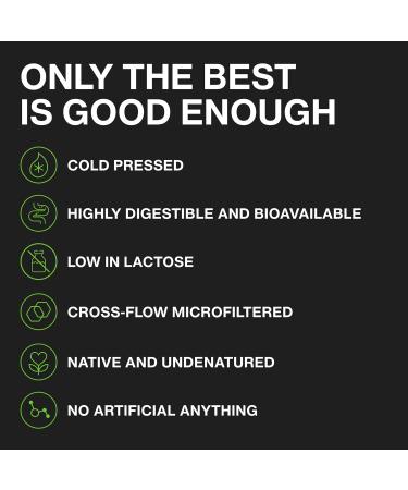 100% Whey Protein Isolate for Women & Men (3LB) 22g of Protein & 4.5g BCAAs Per Serving Grass-Fed Native Cold Pressed WPI 90 for Superior Digestibility - 54 Servings - Buy Online on GoSupps.com