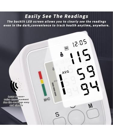 CE Approved UK Blood Pressure Monitor Kit for Home Use - Heart Rate Monitor & Hypertension Detector - Upper Arm BP Cuff with Irregular Heartbeat Detection - Buy Online on GoSupps.com
