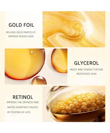 Peel Off Face Masks Retinol Gold Foil Peel Off Mask Anti Wrinkle Anti Aging Face Mask Skincare Gold Facial Mask Blackhead Remover Moisturizing Gold Mask Fade Fine Lines Brightening - Buy Online on GoSupps.com