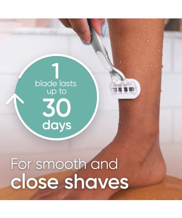 Gillette Venus Extra Smooth Sensitive Women's Razor Blade Refills - 6ct Blue Refills - Buy Online on GoSupps.com