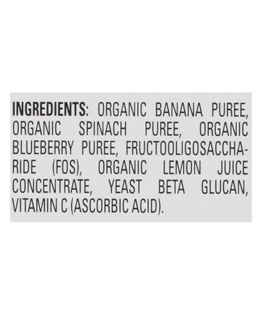 Happy Tot Super Bellies: Organic Bananas, Spinach & Blueberries 4 oz - Happy Family Organics - Buy Online on GoSupps.com