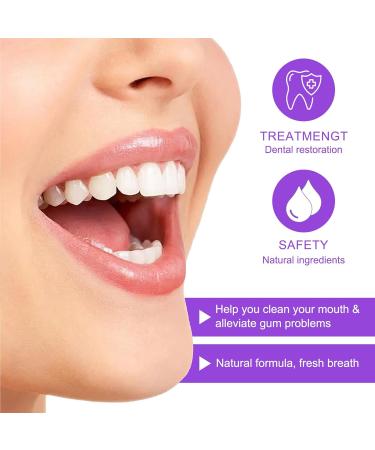 Mnozreo Natural gums oral care gum growth natural recovery oral care regenerating drops for gum growth 60 ml 1 piece - Buy Online on GoSupps.com