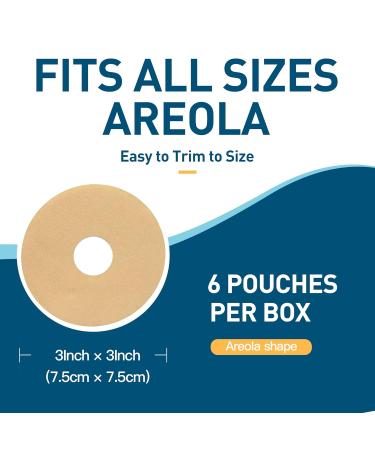 Silicone Scar Sheets for Breast - 6 Pack, Post-Surgery Supplies for Scar Treatment - Buy Online on GoSupps.com