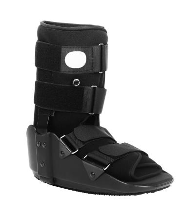 Jewlri Short Air Walker Fracture Boot Walking Protection Boot Inflatable with Aluminum Brackets for Broken Foot Fractures Sprains fits Left or Right Foot Ankle Large
