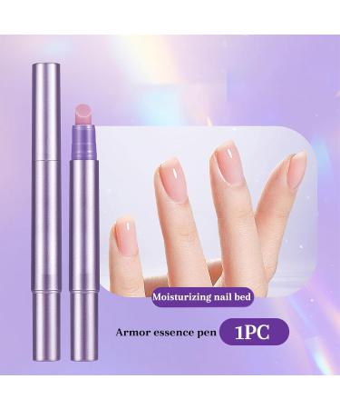 Stylo Huile 3 En 1 Pour Cuticules Stylo Vernis Ongles Qui Prot Ge La Couche Corn e Hydrate Et Fortifie Les Ongles Convient Aux Ongle Secs Et Ab M s (2PC) - Buy Online on GoSupps.com