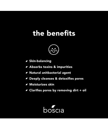 Boscia Charcoal Pore Pudding - Vegan, Cruelty-Free Skincare | Activated Charcoal Face Mask 2.8oz - Buy Online on GoSupps.com