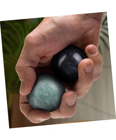 Magiclulu Gemstone Stress Balls | 10-Sentence Marble Gymnasium Balls for Adults | Obsidian Hand Massage Fitness Balls - Buy Online on GoSupps.com